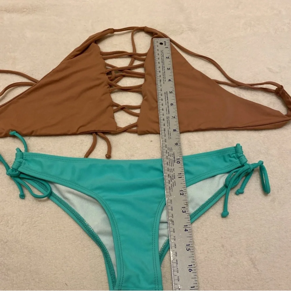 Dippin' Daisy's Milk Chocolate & Seafoam Bikini